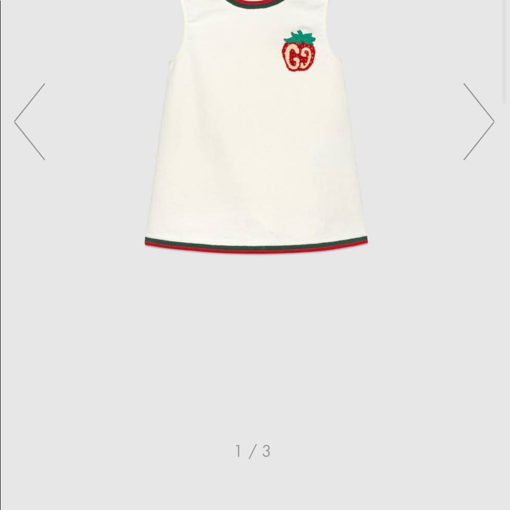 Almost new Gucci dress girl